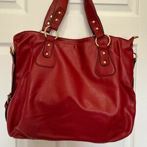 Yzaoll Large red purse with matching clutch and wallet Brand new
